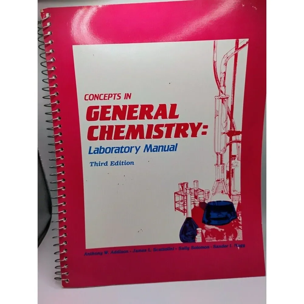 Concepts In General Chemistry Laboratory Manual 3rd Ed. 1991 Drexel University